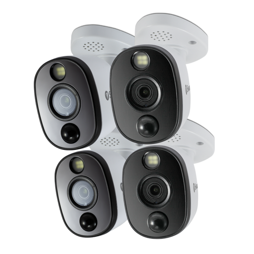 Motion Sensor, Motion-Activated Security Camera - 4 Pack | SRPRO-4KWLBWB4