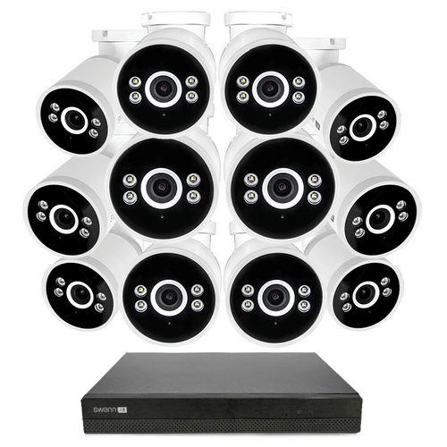 AdvancedX™ Wired 4K NVR Security System with 24/7 Recording | SWNVK-16ADVANX12B