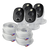 Motion Sensor, Motion-Activated Security Camera - 4 Pack | SRPRO-4KWLBWB4