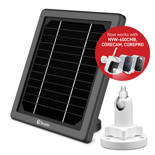 Outdoor Solar Panel and Stand for Wireless Security Cameras | SWIFI-SOLAR2