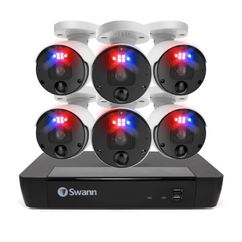6 Camera 8 Channel 12MP Professional NVR Security System | SWNVK-890006