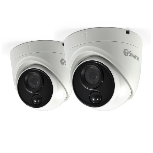 4K Ultra HD Thermal Sensing Dome Security Camera - 2 Pack | SRPRO-4KMSDWB2