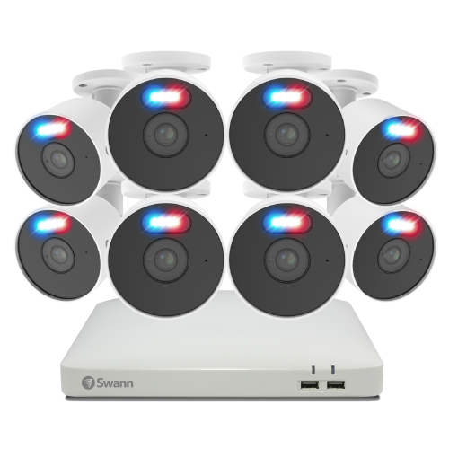 8 Camera 8 Channel 1080p Full HD Audio/Video DVR Security System | SWDVK-84880W8AOC