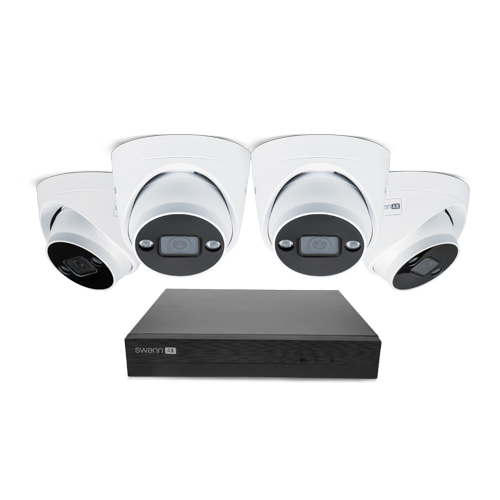 AdvancedX™ Wired 4K NVR Security System with 24/7 Recording |  SWNVK-8ADVANX4D