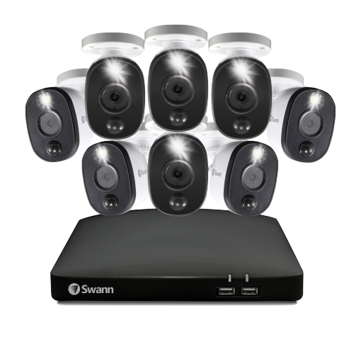 8 Camera 8 Channel 1080p Full HD DVR Security System - SWDVK-846808WL