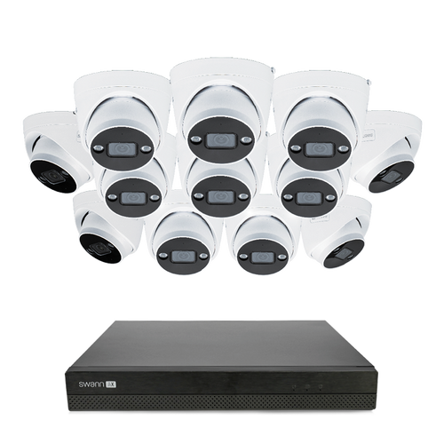 AdvancedX™ Wired 4K NVR Security System with 24/7 Recording | SWNVK-16ADVANX12D